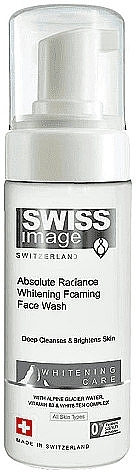 PRZECENA! Pianka do mycia twarzy - Swiss Image Absolute Radiance Whitening Foaming Face Wash * — Zdjęcie N1