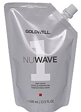 Krem przygotowujący do włosów przed zabiegiem - Goldwell Nuwave  — Zdjęcie N1