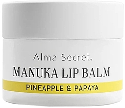 Kup Balsam do ust - Alma Secret Manuka Lip Balm Pineapple And Papaya