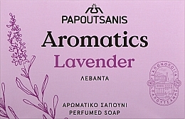Perfumowane mydło Lawenda - Papoutsanis Aromatics Bar Soap — Zdjęcie N1