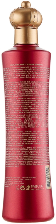 Szampon dodający włosom objętości - CHI Royal Treatment Volume Shampoo — Zdjęcie N2