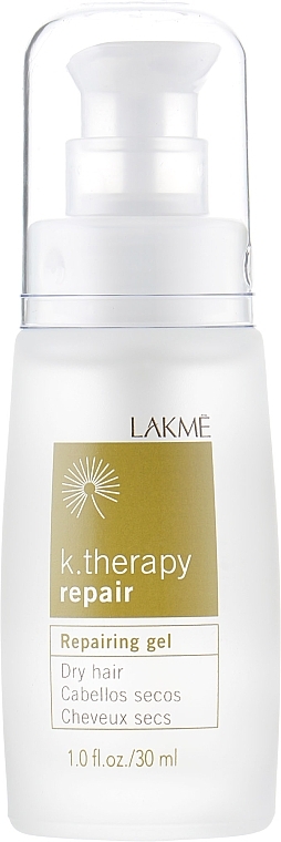 Regenerujący żel do włosów suchych i ze zniszczonymi końcówkami - Lakmé K.Therapy Repair Gel — Zdjęcie N1