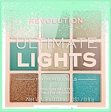 Paleta cieni do powiek - Makeup Revolution Ultimate Lights — Zdjęcie N2
