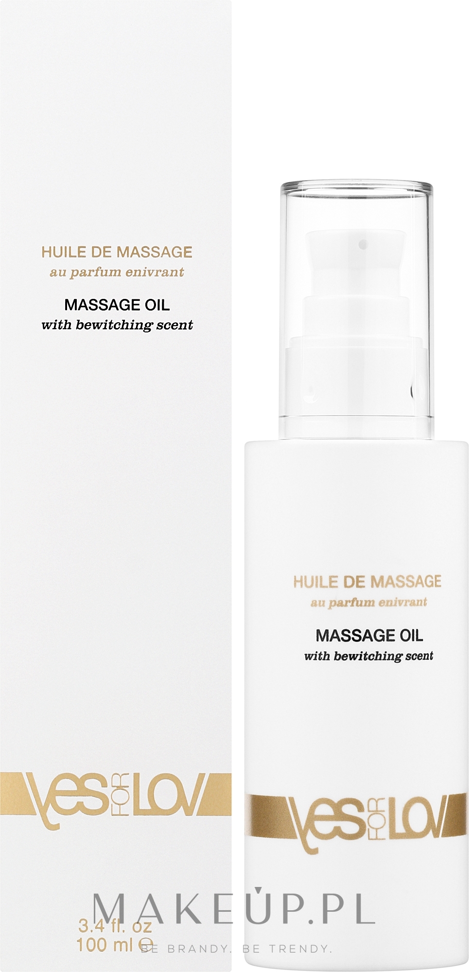 Olejek do masażu - YESforLOV Bewitching Massage Oil — Zdjęcie 100 ml