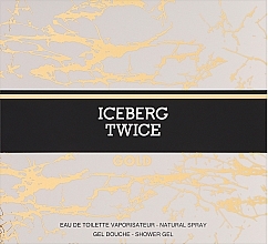 Kup Iceberg Twice Gold - Zestaw (edt/125ml + sh/gel/100ml)