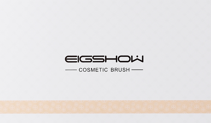 Zestaw pędzli do makijażu, 8 szt. - Eigshow Sculpt And Blend Brush Kit Bright Silver — Zdjęcie N1