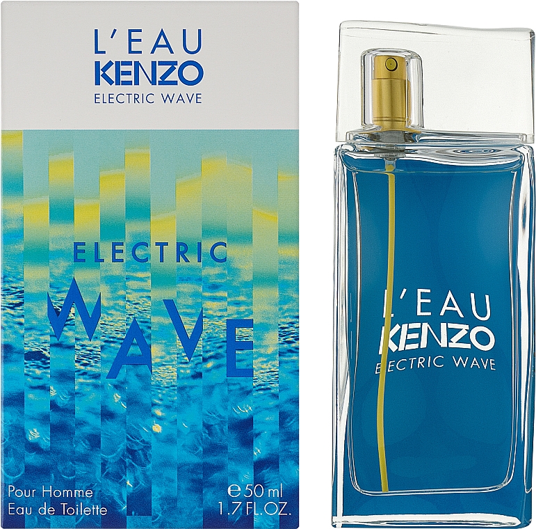 Kenzo L'Eau Par Kenzo Electric Wave Pour Homme - Woda toaletowa — Zdjęcie N2