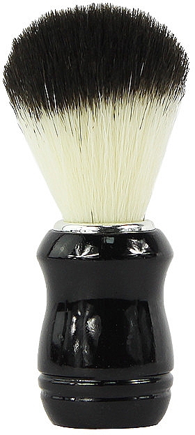 Pędzel do golenia, 4602, czarno-biały - Donegal Shaving Brush — Zdjęcie N1
