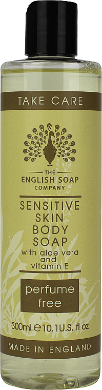 Mydło w płynie do skóry wrażliwej - The English Soap Company Take Care Collection Sensetive Skin Body Soap — Zdjęcie N1