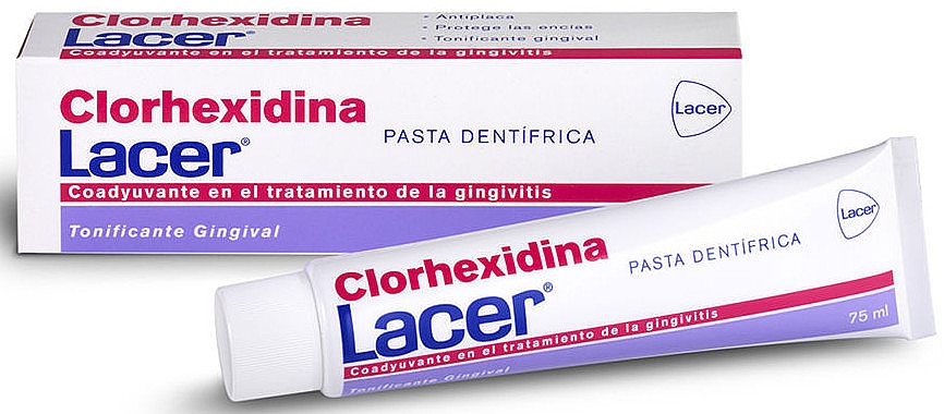 Pasta do zębów - Lacer Chlorhexidine Toothpaste — Zdjęcie N1