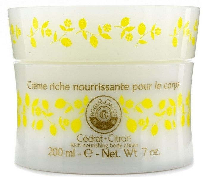 Perfumowany krem do ciała Cytryna - Roger&Gallet Cedrat Rich Nourishing Body Cream