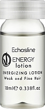Energetyzujący lotion do włosów cienkich i osłabionych w ampułkach - Echosline Energy Lotion — Zdjęcie N2