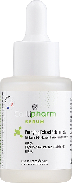 Serum do twarzy - Callipharm Serum Purifying Extract Solution 5% — Zdjęcie N2