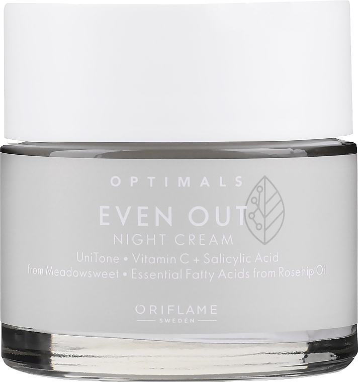 Krem do twarzy na noc przeciw plamom pigmentacyjnym - Oriflame Optimals Even Out Night Cream