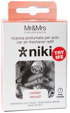 Wymienny wkład do zapachu do samochodu - Mr&Mrs Niki Cedar Wood Refill — Zdjęcie N1