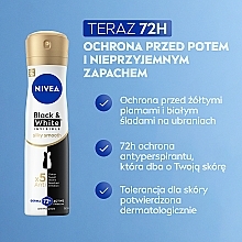 Antyperspirant w sprayu - NIVEA Black & White Invisible Silky Smooth — Zdjęcie N3