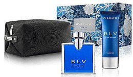 Kup Zestaw dla mężczyzn - Bvlgari BLV Man (edt 100 ml + ash/balm 100 ml + bag)