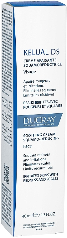 Zmiękczający krem do skóry eliminujący łuszczenie - Ducray Kelual Ds Squamo-Reducing Soothing Cream — Zdjęcie N3