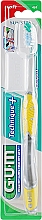Szczoteczka do zębów Technique+, miękka, żółta - G.U.M Soft Compact Toothbrush — Zdjęcie N1