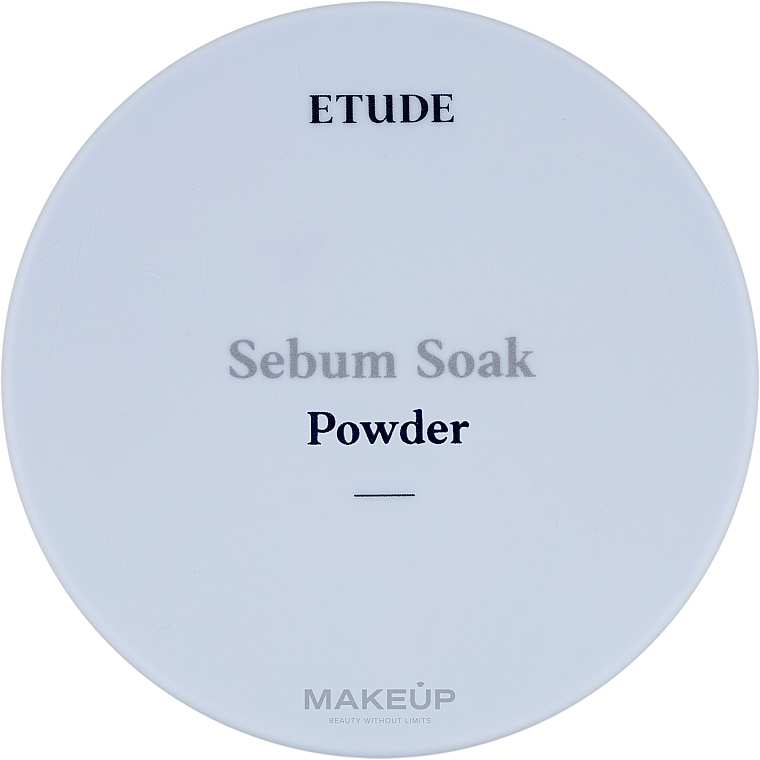 Matujący sypki puder do twarzy - Etude House Sebum Soak Powder — Zdjęcie N2