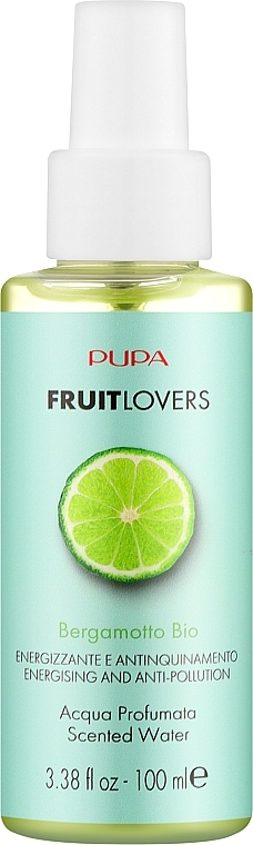 Spray do ciała o zapachu bergamotki - Pupa Fruit Lovers Scented Water Bergamot — Zdjęcie N1