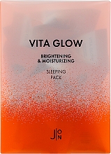 Kup Maseczka do twarzy na noc z witaminami - J:ON Vita Glow Brightening & Moisturizing Sleeping Pack (mini produkt)	