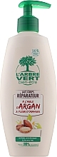 Rewitalizujące mleczko do ciała z olejkiem arganowym - L'Arbre Vert Body Milk With Argan Oil — Zdjęcie N1