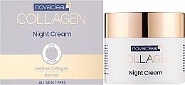 Kolagenowy krem do twarzy na noc - Novaclear Collagen Night Cream — Zdjęcie N2
