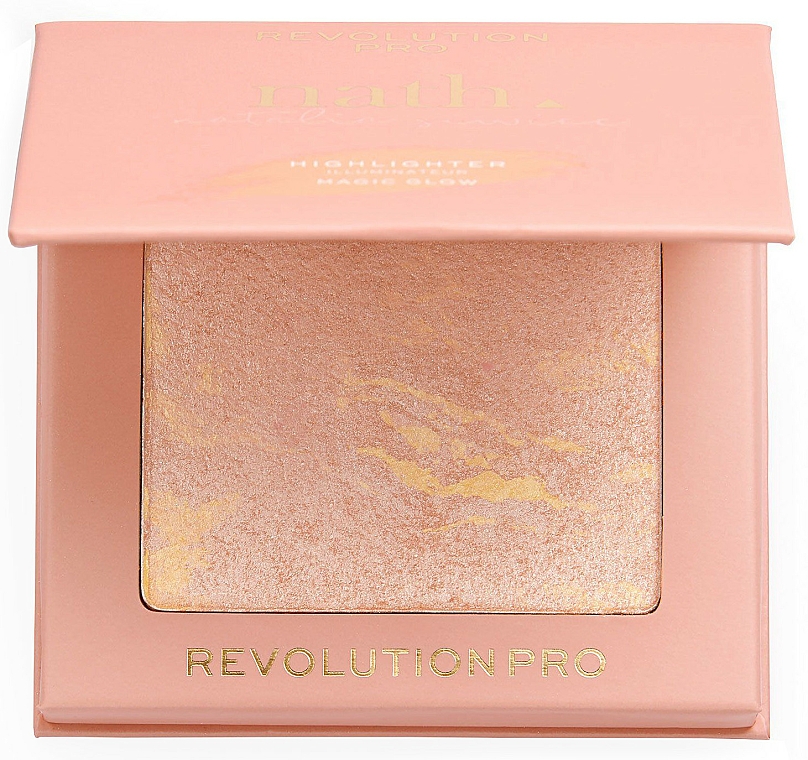 Rozświetlacz do twarzy - Revolution Pro Nath Collection Highlighter Magic Glow — Zdjęcie N1