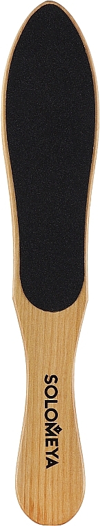 Profesjonalna drewniana tarka do pięt 80/150 - Solomeya Professional Wooden Foot File 80/150 — Zdjęcie N1
