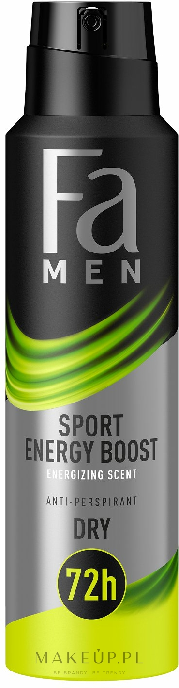 Antyperspirant w sprayu dla mężczyzn - Fa Men Sport Energy Boost Deodorant Spray — Zdjęcie 150 ml