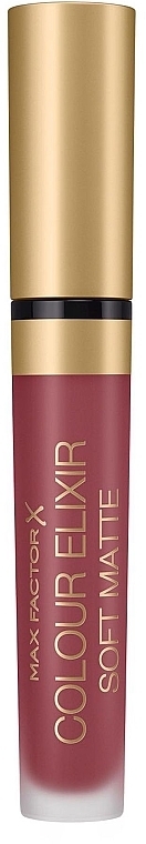 Matowa szminka w płynie do ust - Max Factor Colour Elixir Soft Matte Lipstick — Zdjęcie N1
