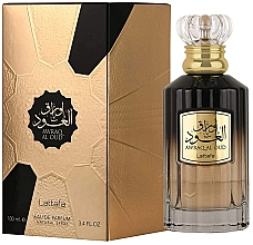 Lattafa Perfumes Awraq Al Oud - Woda perfumowana — Zdjęcie N2