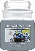 PRZECENA! Świeca zapachowa w słoiku - Village Candle Wild Maine Blueberry * — Zdjęcie N3