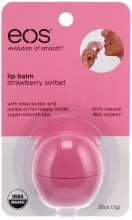 Balsam do ust Sorbet truskawkowy - EOS Smooth Sphere Lip Balm Strawberry Sorbet — Zdjęcie N2