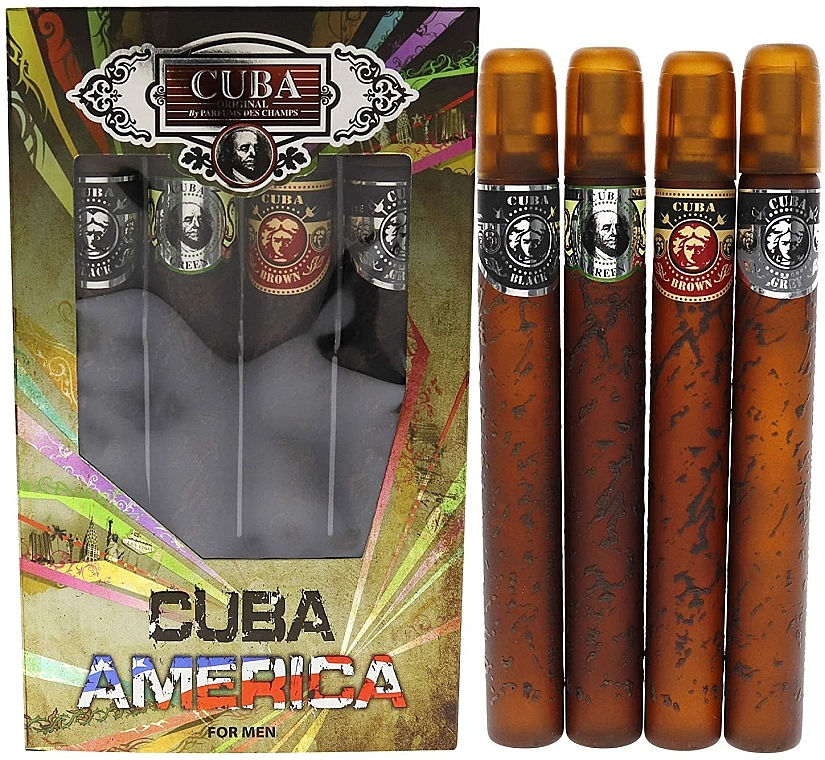 Cuba Cuba America - Zestaw (edt/4x35ml) — Zdjęcie N1