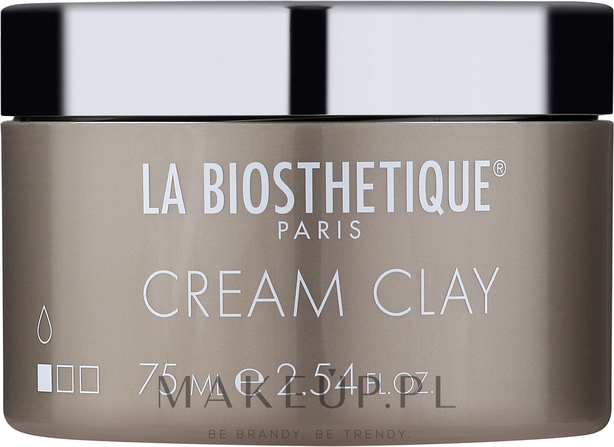 Matowy krem do nadania kształtu włosom - La Biosthetique Cream Clay — Zdjęcie 75 ml