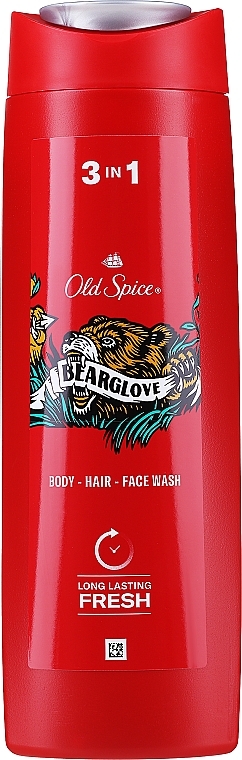 Szampon-żel pod prysznic - Old Spice Bearglove Shower Gel + Shampoo 3 in 1  — Zdjęcie N1