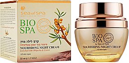 Kup Intensywnie odżywczy krem do twarzy na noc z ekstraktem z szyszek chmielu - Sea of Spa Bio Spa Nourishing Night Cream