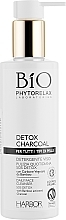 Kup PRZECENA! Żel do oczyszczania twarzy z węglem aktywnym - Phytorelax Laboratories Bio Phytorelax Detox Charcoal Daily Face Cleanser Sos Detox *