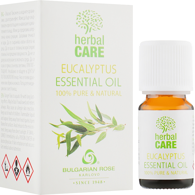 Olejek eukaliptusowy - Bulgarian Rose Eucalyptus Essential Oil — Zdjęcie N1