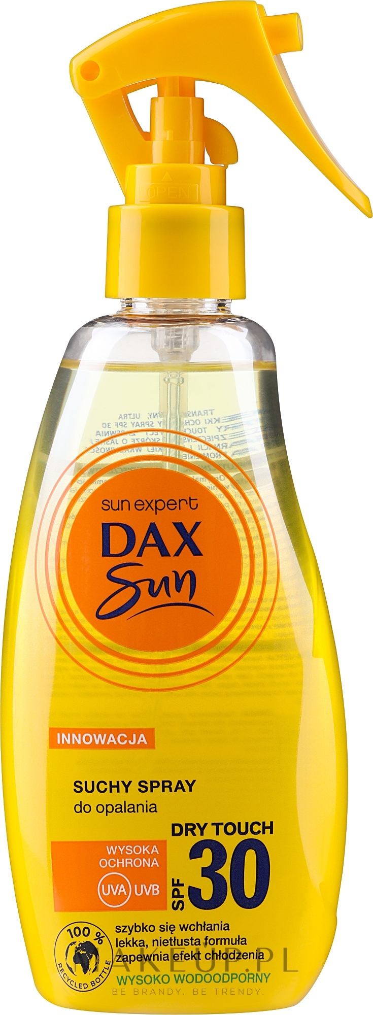 Suchy spray do opalania SPF 30 - DAX Sun — Zdjęcie 200 ml