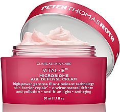 Przeciwzmarszczkowy krem do twarzy - Peter Thomas Roth Vital-E Microbiome Age Defense Cream — Zdjęcie N2