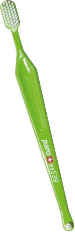 Szczoteczka do zębów exS39, zielona - Paro Swiss Toothbrush — Zdjęcie N1