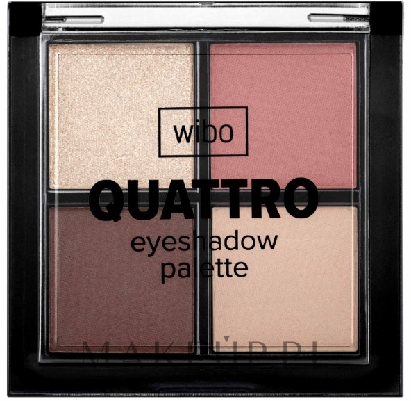 Cień do powiek - Wibo Quattro Eyeshadow palette — Zdjęcie 01
