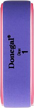 3-stronna polerka do paznokci, 2047, fioletowo- różowa - Donegal — Zdjęcie N1