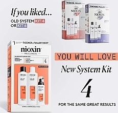 Zestaw - Nioxin System 4 Loyalty Kit (shmp/300ml + h/cond/300ml + h/serum/100ml) — Zdjęcie N2