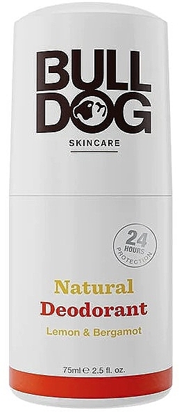 Dezodorant z cytryną i bergamotką - Bulldog Skincare Lemon & Bergamot Roll on Natural Deodorant — Zdjęcie N1