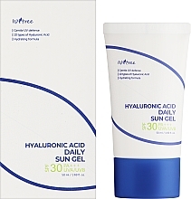 Żel przeciwsłoneczny do twarzy - IsNtree Hyaluronic Acid Daily Sun Gel SPF 30 PA+++ UVA/UVB  — Zdjęcie N2