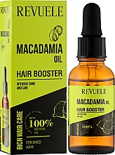 Olejek makadamia do włosów - Revuele Macadamia Oil Hair Booster — Zdjęcie N2